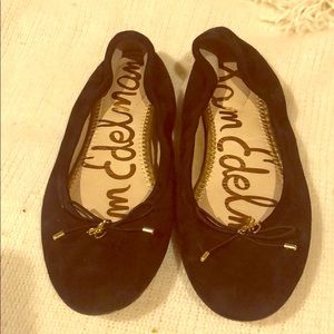 Sam Edelman flats black suede